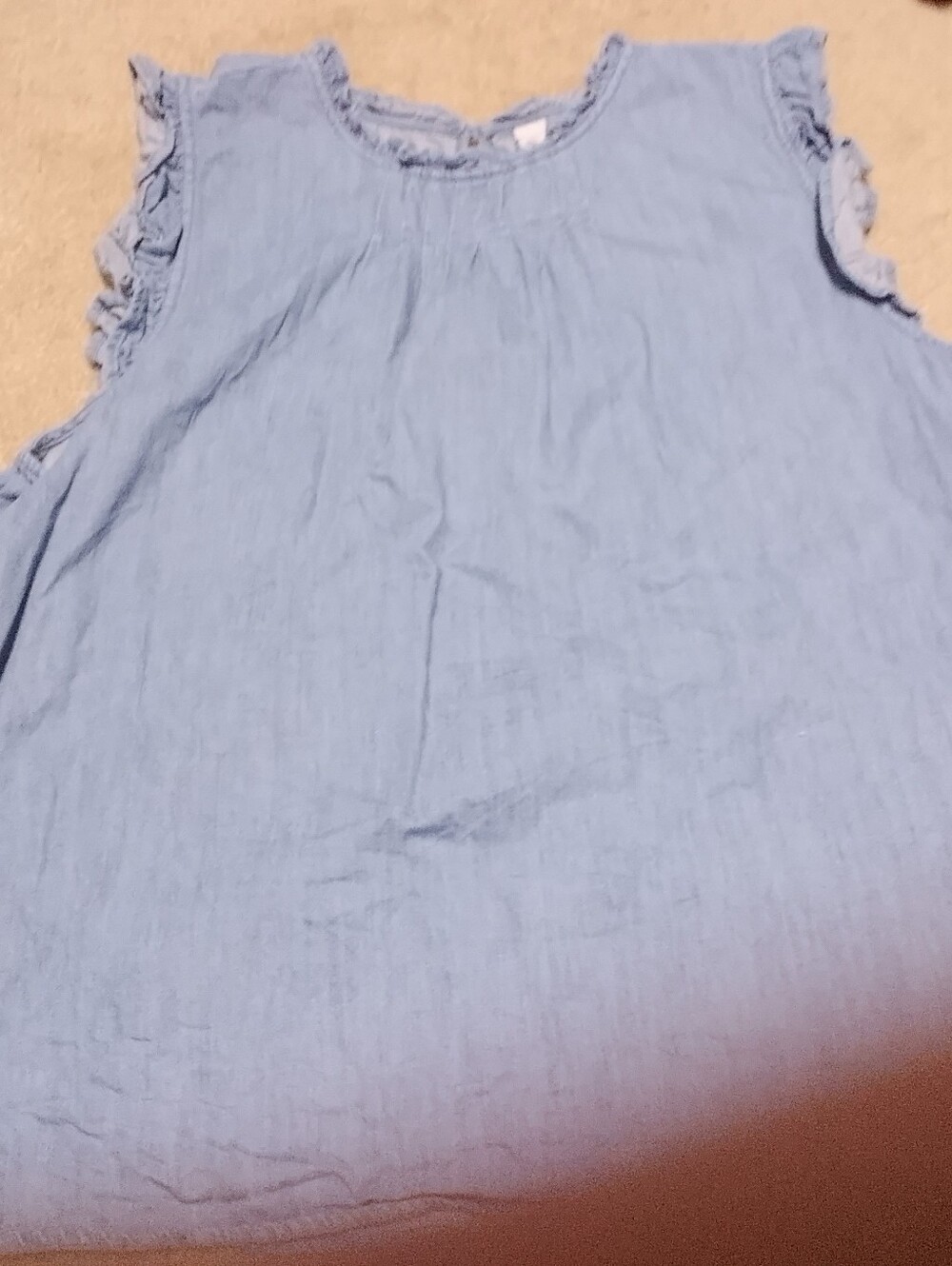Old Navy Xxl Denim Sleeveless Top